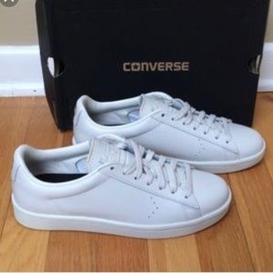 Low top CONVERSE White PL 76 OX Buff/Buff shoes!
